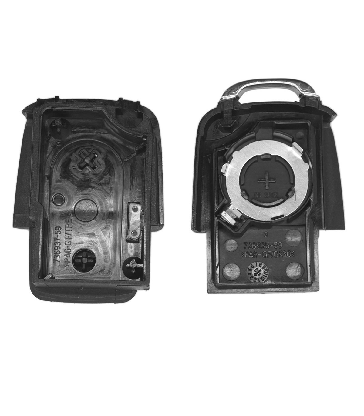 Coque télécommande VW Golf, Lupo, Passat, Seat, Alhambra, Cordoba, Ibiza, Toledo, Skoda Fabia, Octavia - photo 2