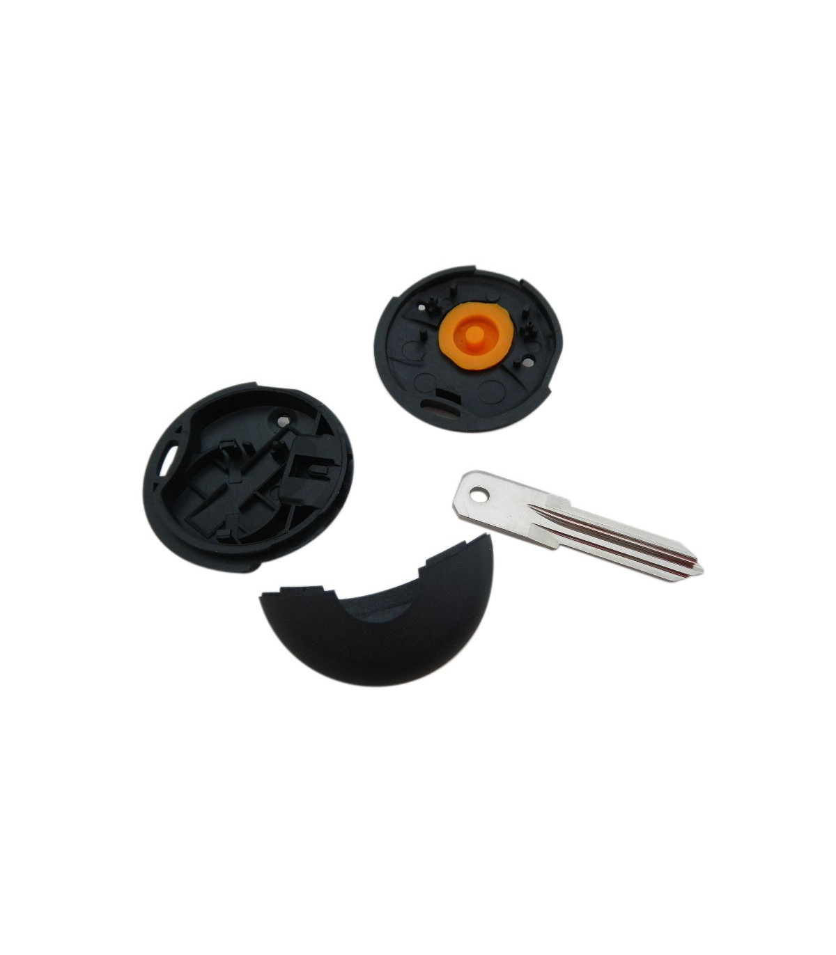 Coque de clé 1 bouton pour Smart, City coupe (1997), ForTwo (1997) - photo 2