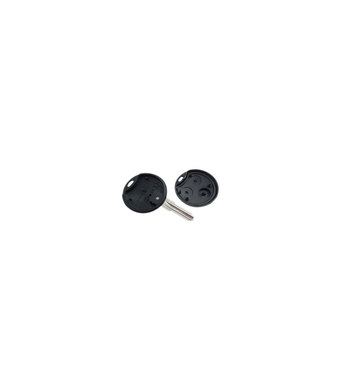 Coque de clé 3 boutons pour modèles Smart City Coupe (2000-2006), ForTwo (2000-2006), Roadster (2003-2005) - photo 2