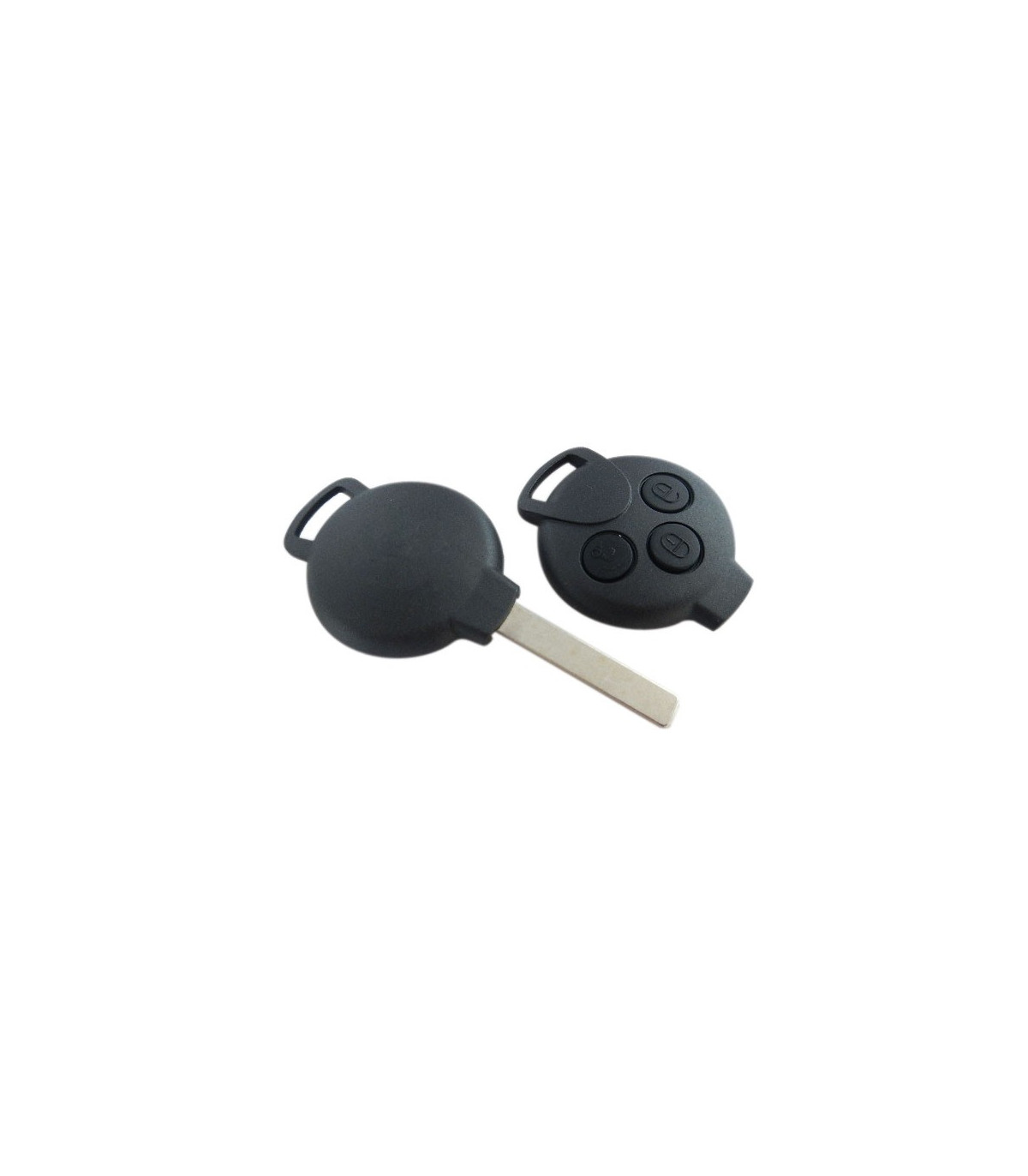 Coque de clé 3 boutons pour Smart ForTwo (2007-2014)
