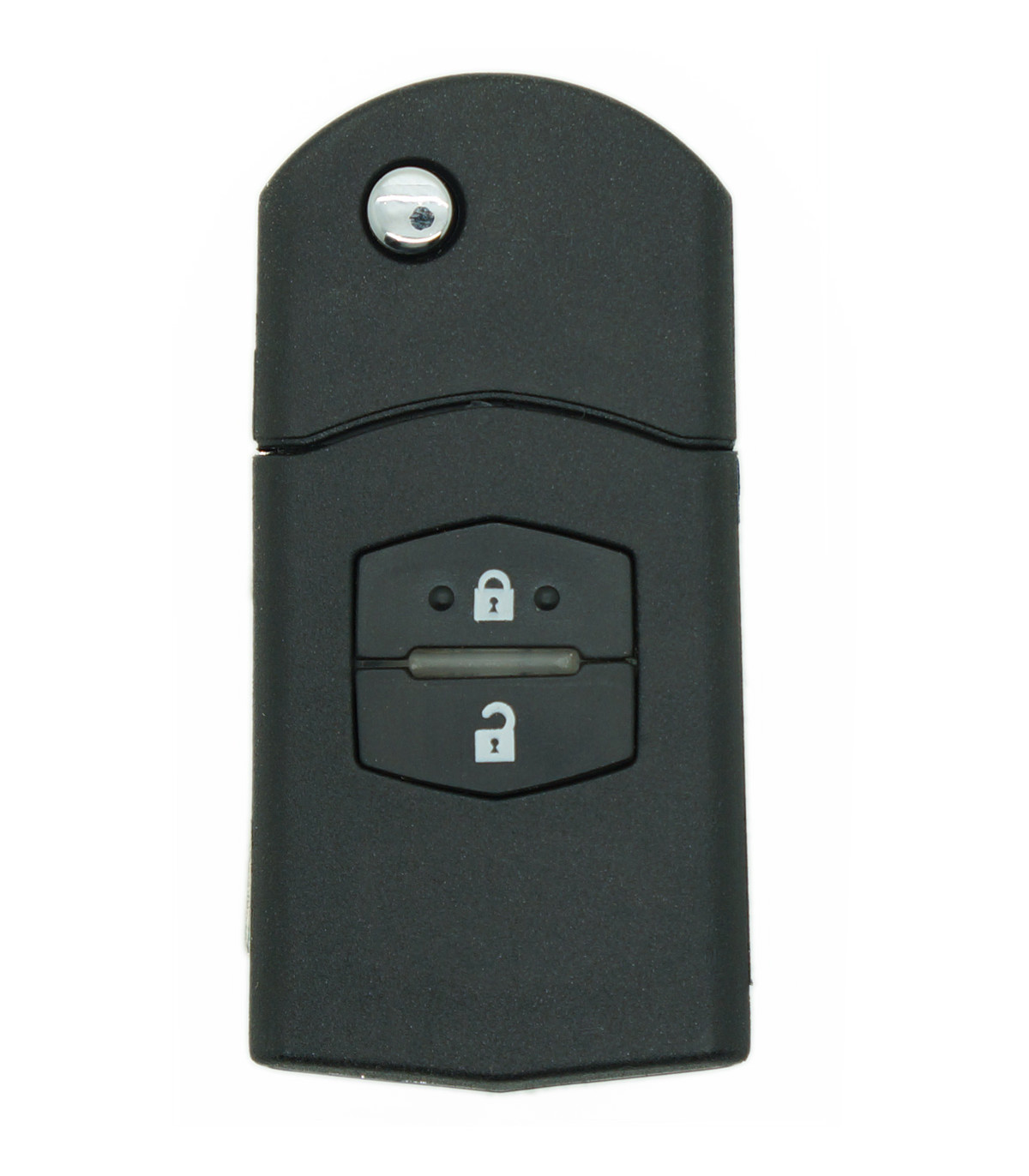 Coque de clé auto 2 boutons, Mazda 2 II (2008-2014)