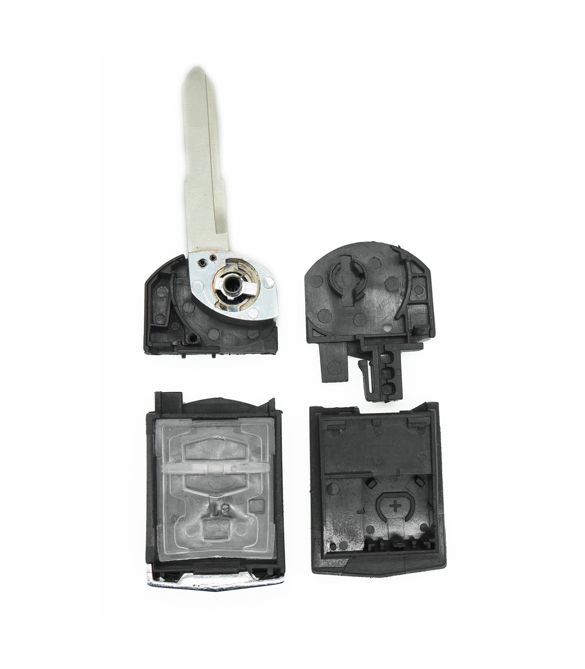 Coque de clé auto 2 boutons, Mazda 2 II (2008-2014) - photo 2