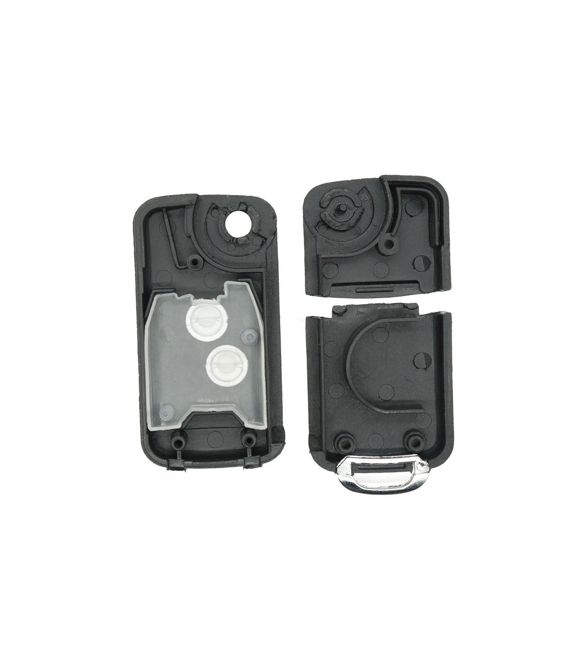 Coque de clé modifié rétractable pour Peugeot 307, CC et SW