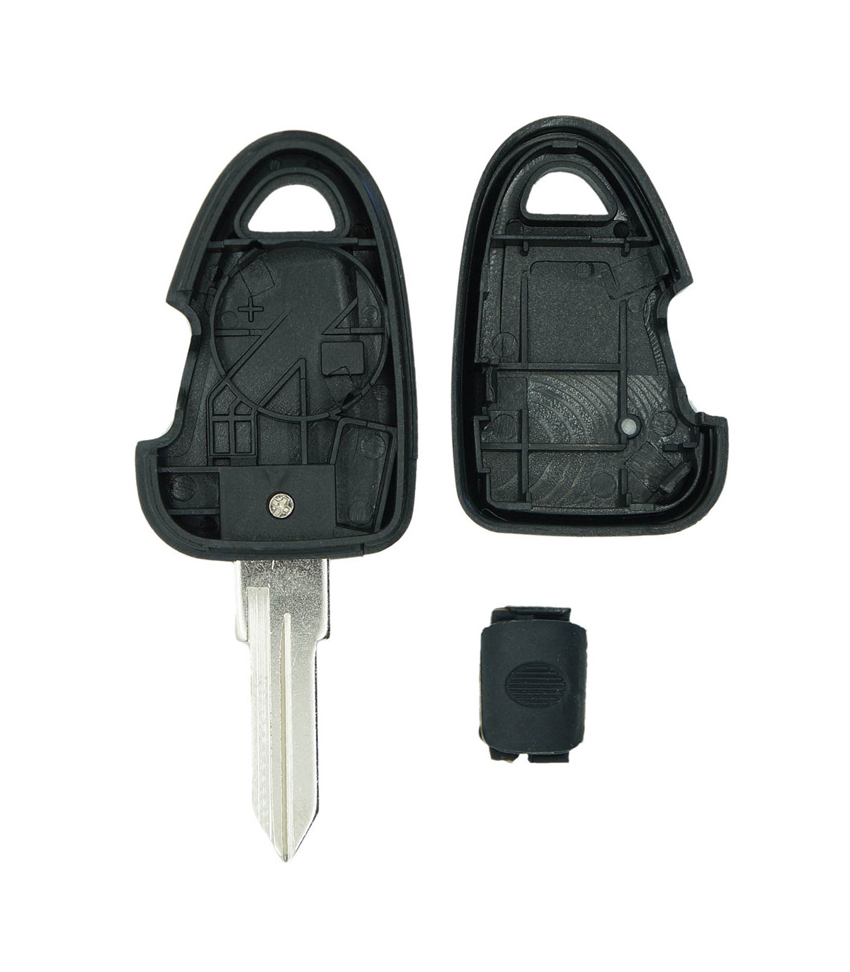 Coque clé pour Iveco 1 bouton - photo 2