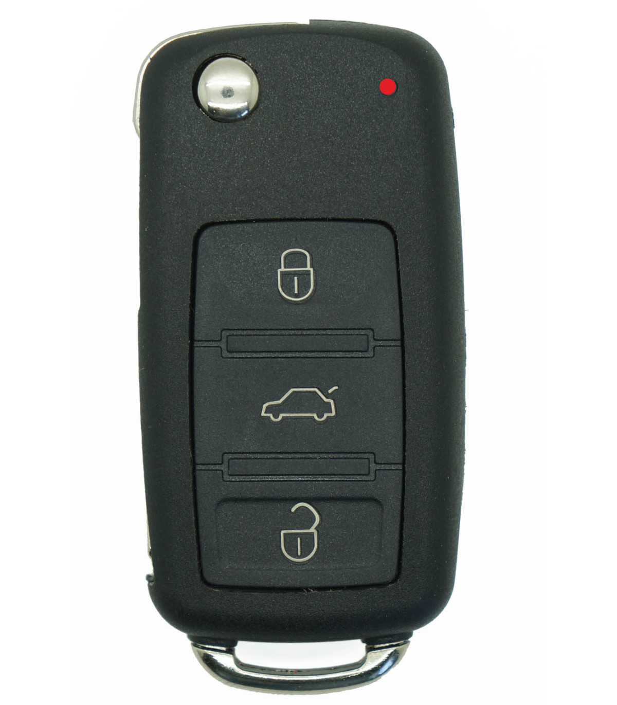 Coque télécommande 3 boutons compatible Volkswagen Caddy, Golf Plus, Seat Alhambra, Leon, Skoda Citigo, Rapid...