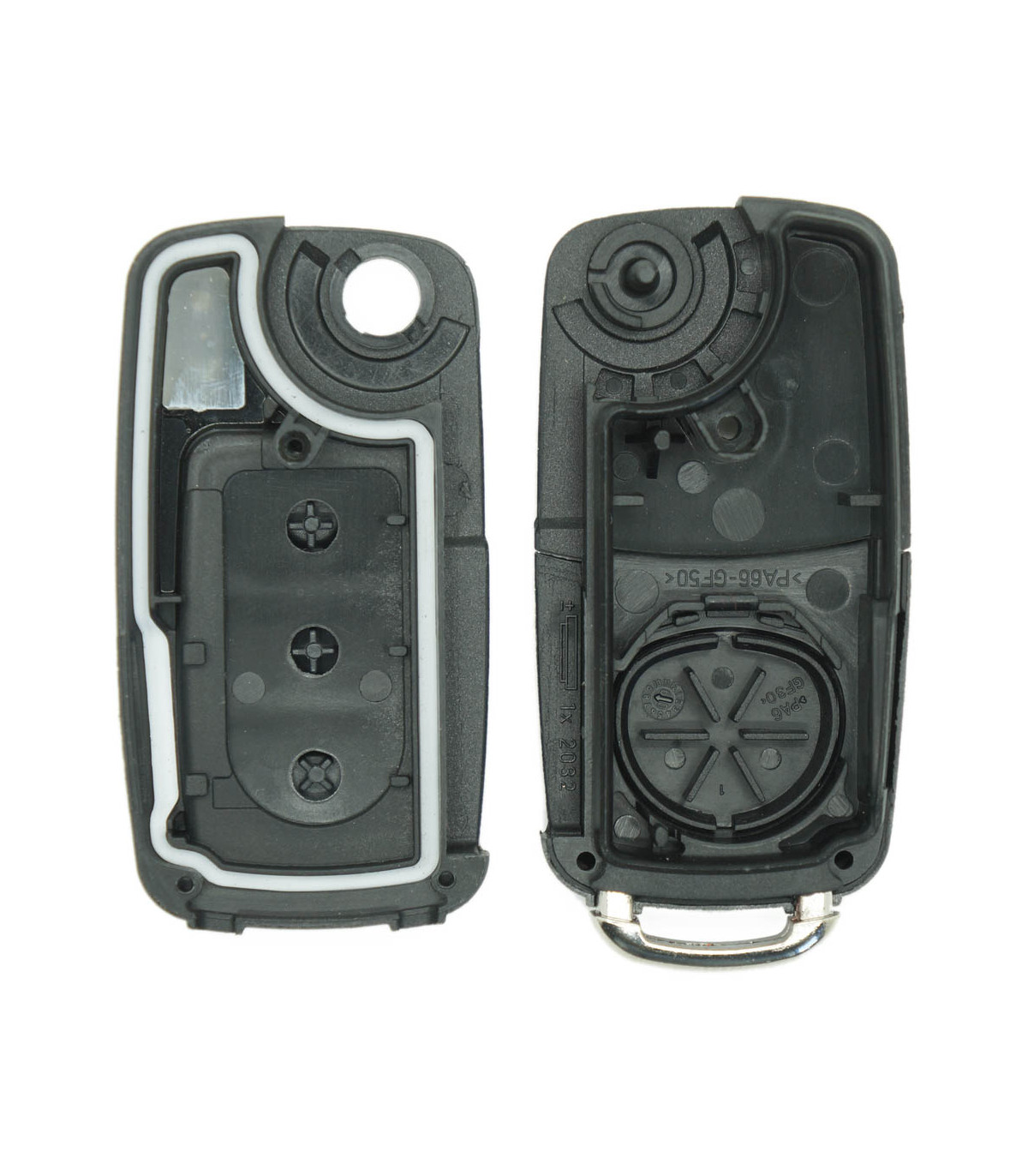 Coque télécommande 3 boutons compatible Volkswagen Caddy, Golf Plus, Seat Alhambra, Leon, Skoda Citigo, Rapid... - photo 2
