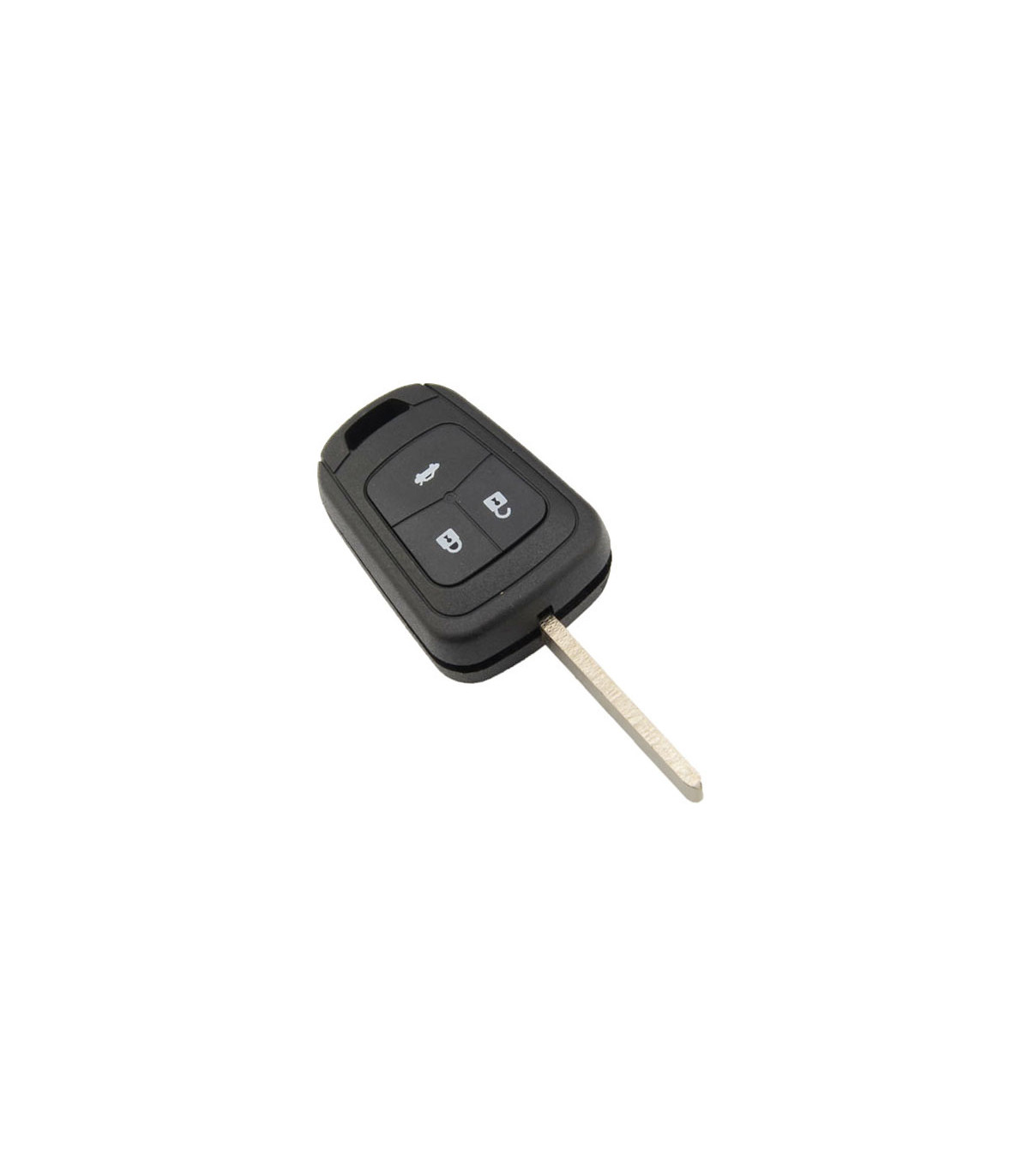 Coque de clé pour Opel 3 boutons Adam, Astra, Cascada, Corsa, Insignia, Karl, Meriva, Mokka, Zafira