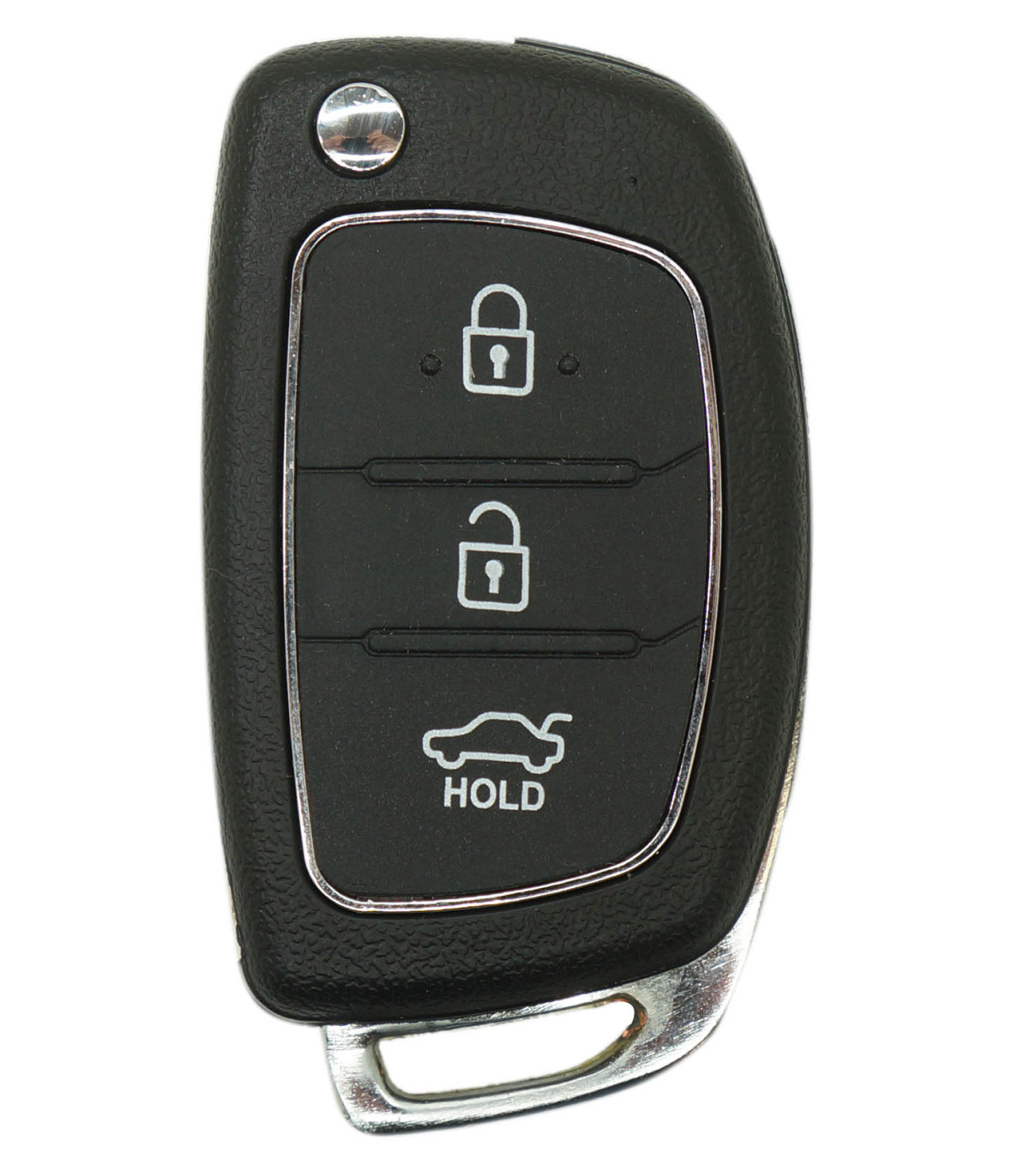 Coque de clé 3 boutons Kia Hyundai TOY49 / KIA7 i10 II, i20 I, i20 II, i40 I, iX20, iX35, Santa Fe III, Tucson II, Tucson III