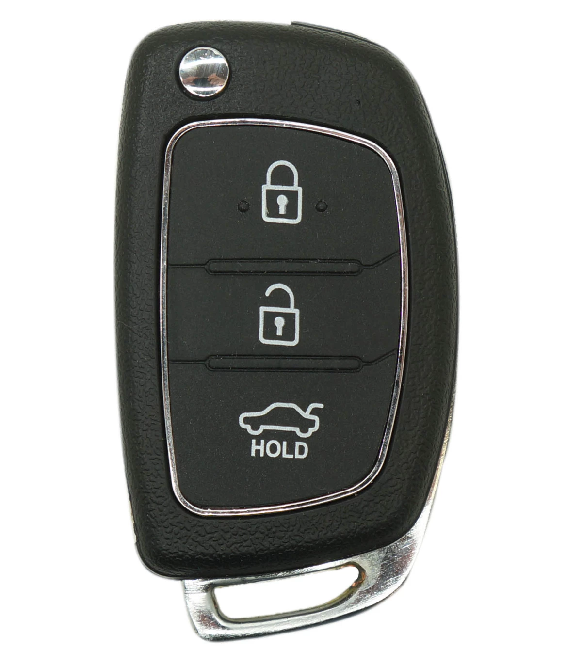 Coque de clé 3 boutons Kia Hyundai TOY49 / KIA7 i10 II, i20 I, i20 II, i40 I, iX20, iX35, Santa Fe III, Tucson II, Tucson III - photo 3
