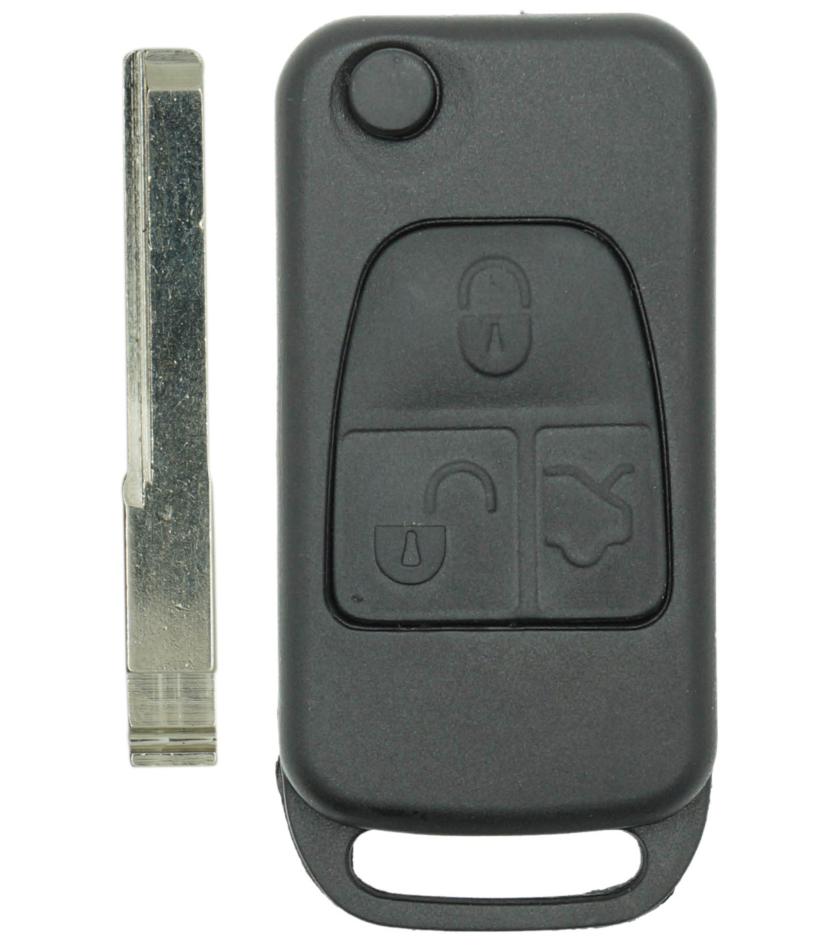 Coque pour Mercedes 3 boutons Classe A, Classe C, Classe E, Classe S, CL, CLK, CLS, ML, SLK, Sprinter, Vito, W168, etc.