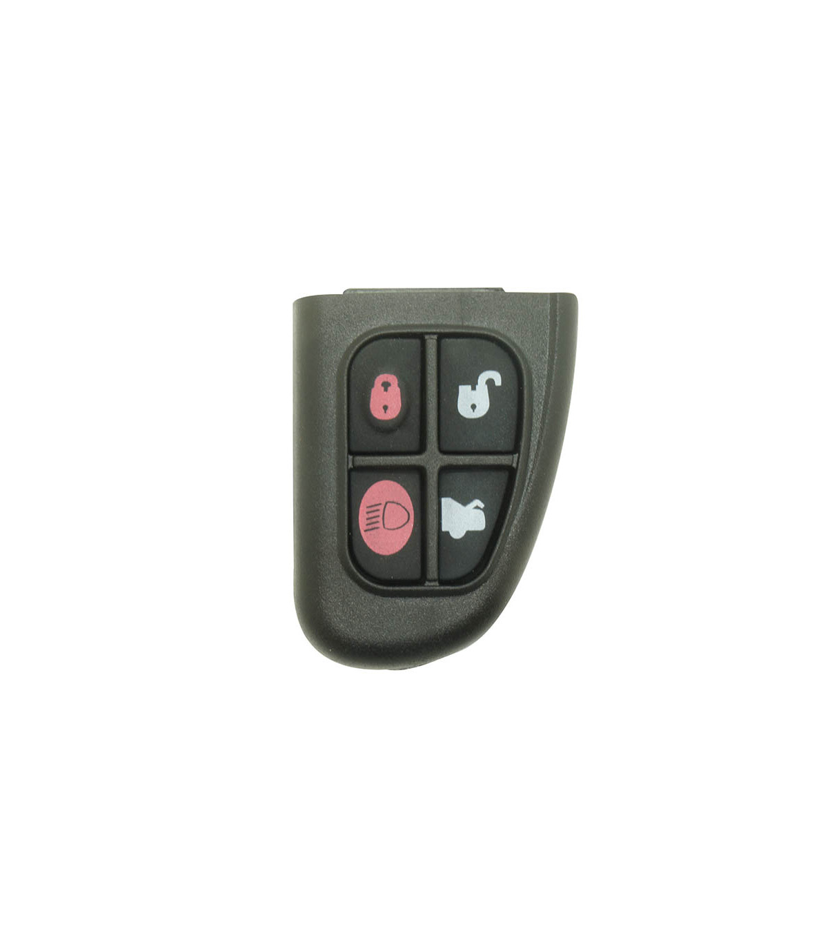 Coque de clé pour Jaguar X-Type, S-Type, Xj, XJR - 4 boutons