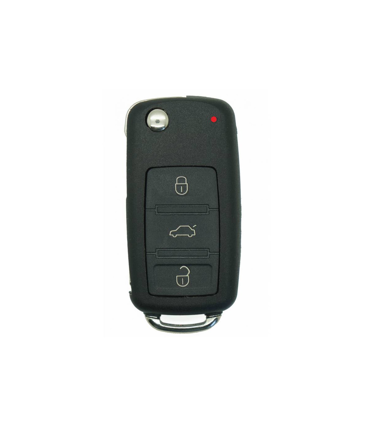 Coque télécommande Volkswagen avec goupille 3 boutons Bora, Golf, Passat, Phaeton, Touareg.