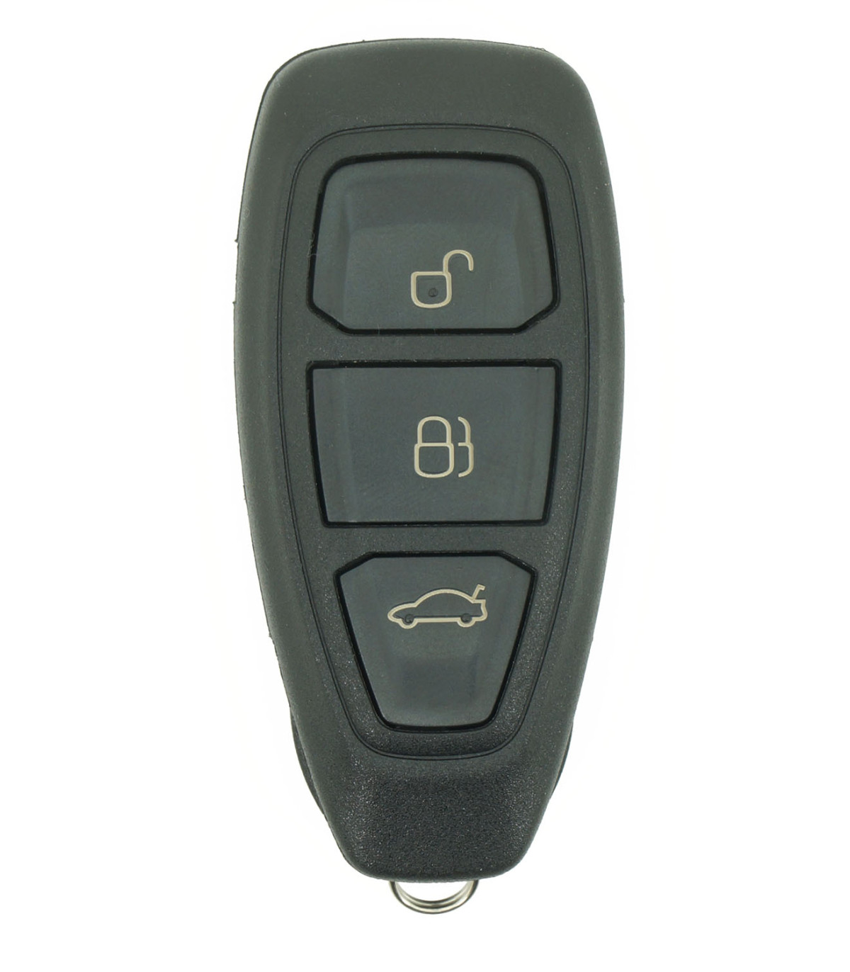 Coque de clé 3 boutons pour Ford, C-Max (2015-2019), EcoSport (2012-2019), Fiesta (2008-2019)