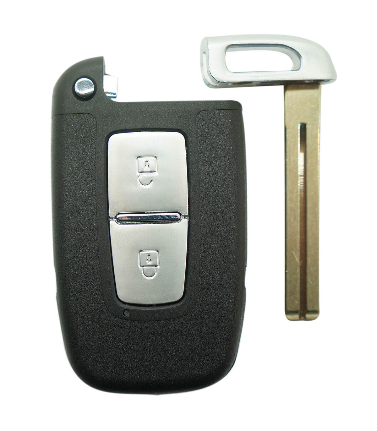 Coque de clé 2 boutons pour Hyundai i10, i20, i30, iX35 Kia Amanti, Cee'd, Optima, Picanto, Pro Cee'd, Rio, Rondo... - photo 2