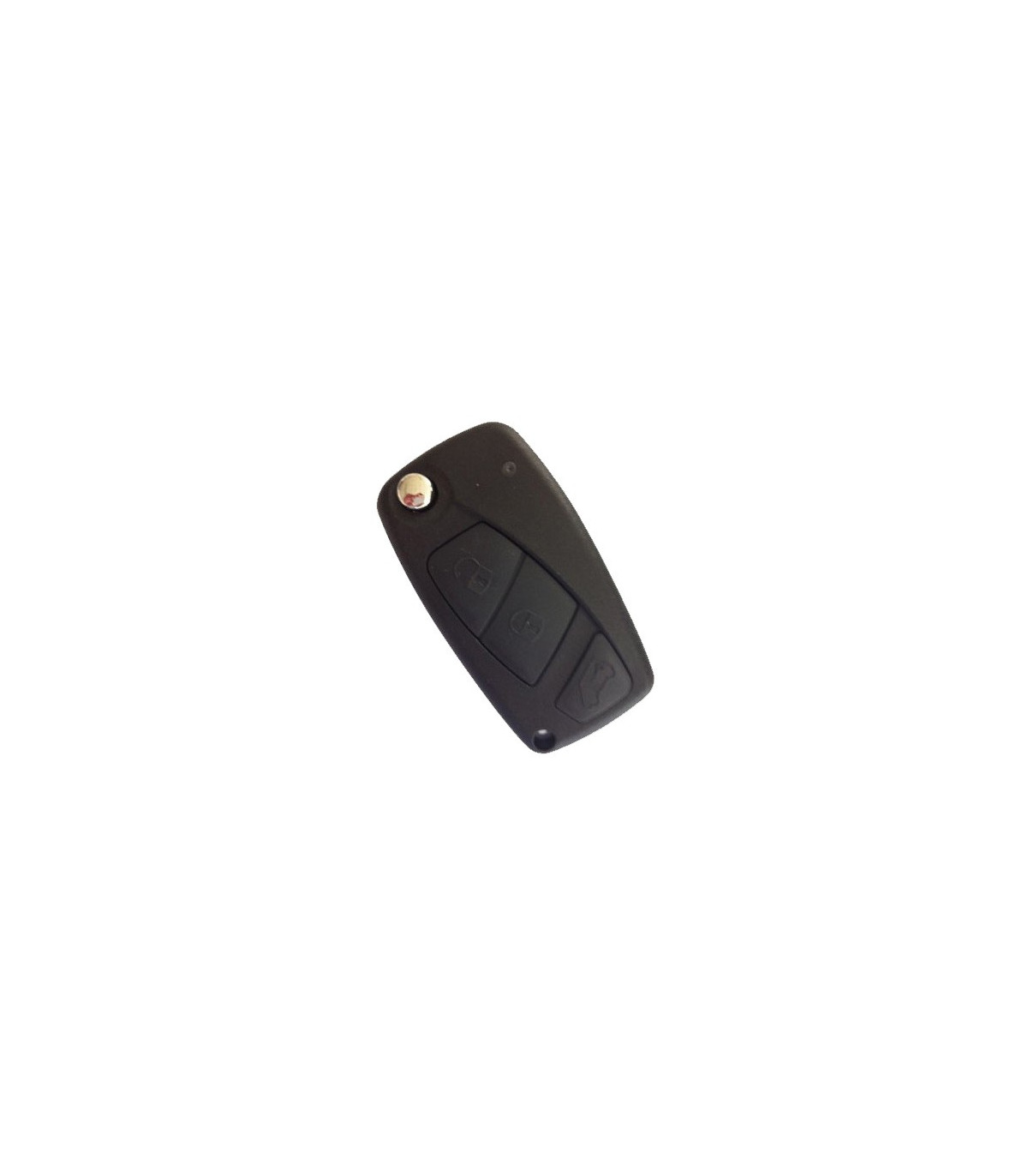 Coque clé 3 boutons pour Ducato, Grande Punto, Panda, Qubo, Iveco Daily et Eurocargo