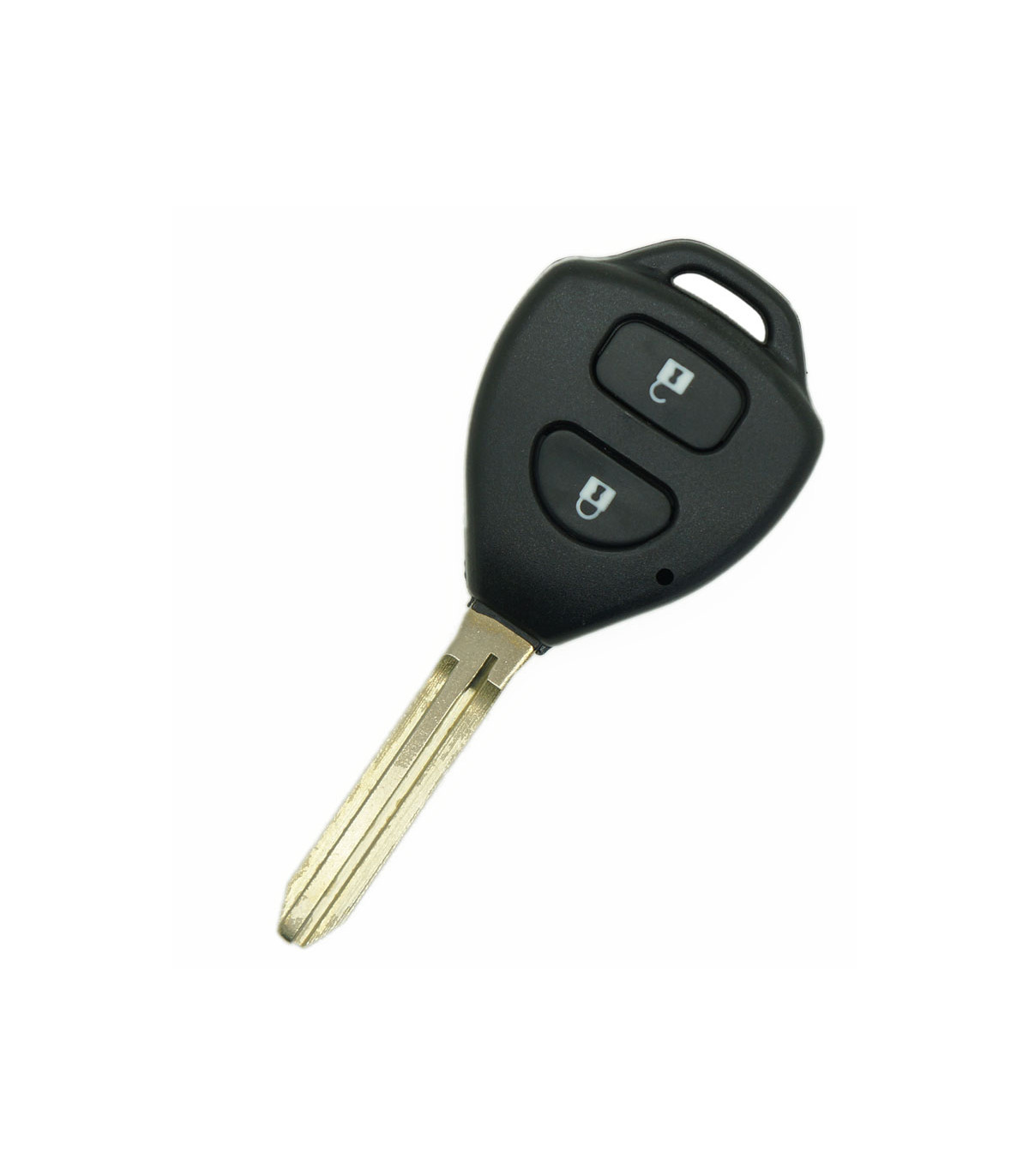 Coque de clé pour Toyota 2 boutons, Auris I, Hilux VII, Hilux VIII, IQ, Rav4 III, Urban Cruiser