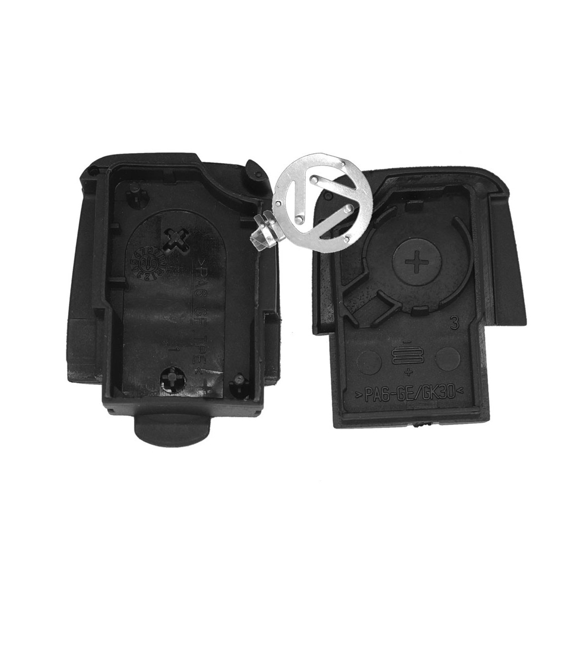 Coque télécommande Volkswagen Golf Passat Touareg Phaeton 2 boutons - photo 2