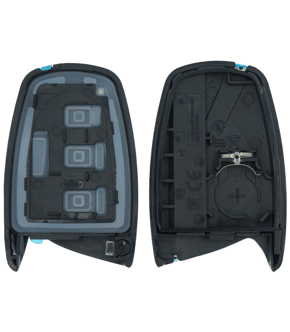 Coque de clé 3 boutons pour Hyundai Santa-Fe III (2012-2015) - photo 2