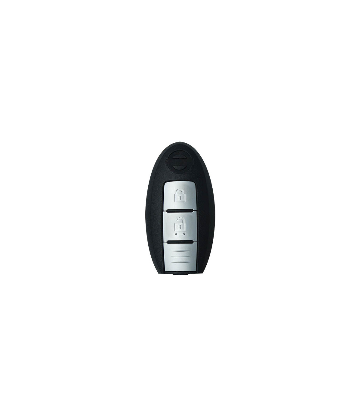 Coque de clé Nissan 2 boutons 370Z, Juke, Micra IV, Micra V, Note II, Pulsar, Qashqai, X-Trail