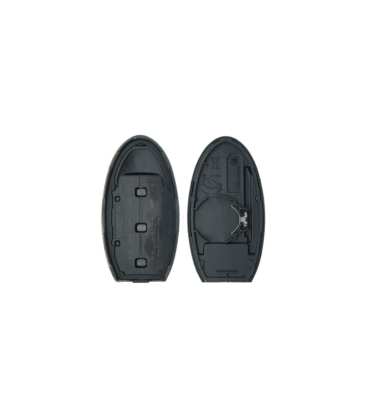Coque de clé Nissan 2 boutons 370Z, Juke, Micra IV, Micra V, Note II, Pulsar, Qashqai, X-Trail - photo 2