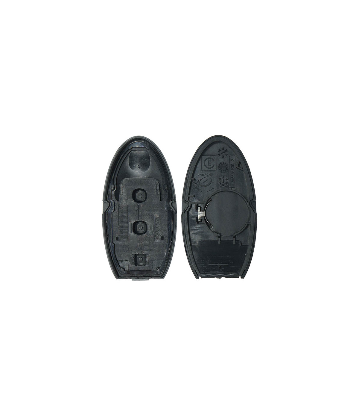 Coque clé 3 boutons Infiniti EX, FX, G37, M, Q50, Q70, QX50, QX70 Nissan GT-R, Murano, Qashqai, X-Trail - photo 2