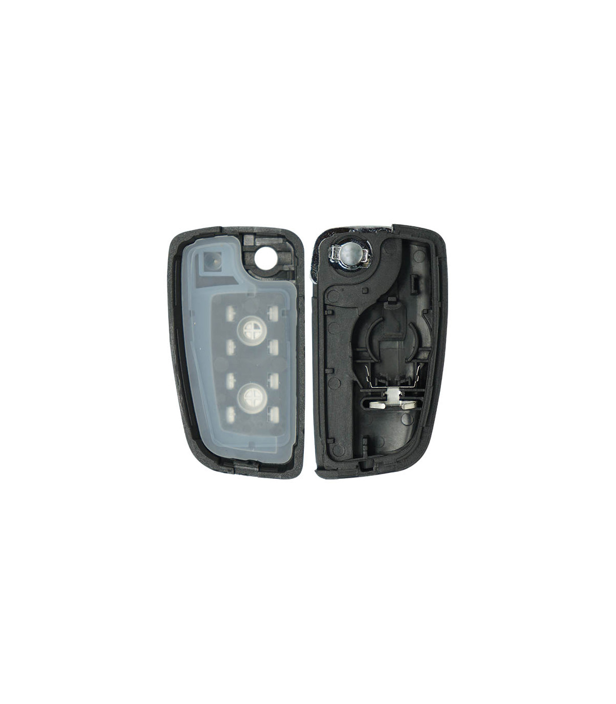 Coque clé pour Nissan 2 boutons, pour Juke (2013-2019), Pulsar (2014-2018), Qashqai (2014-2019), X-Trail (2014-2019) - photo 3