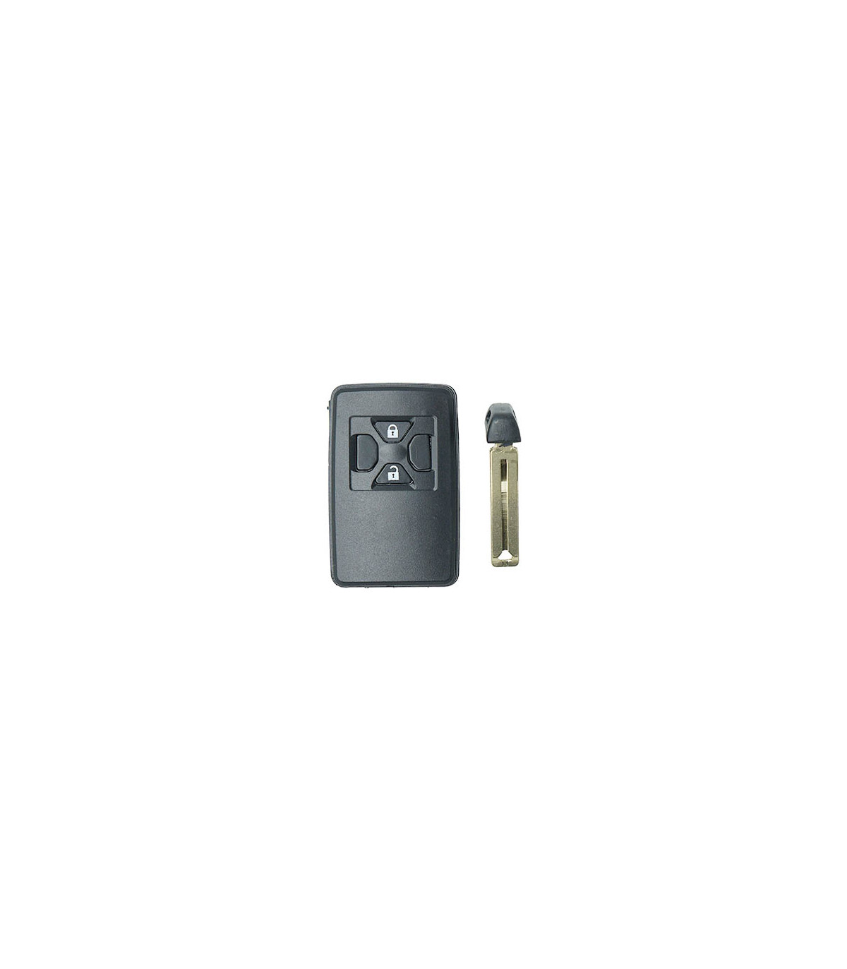 Coque clé 2 boutons pour Toyota, Auris, Rav4, Urban Cruiser, Yaris - TOY48 - photo 2