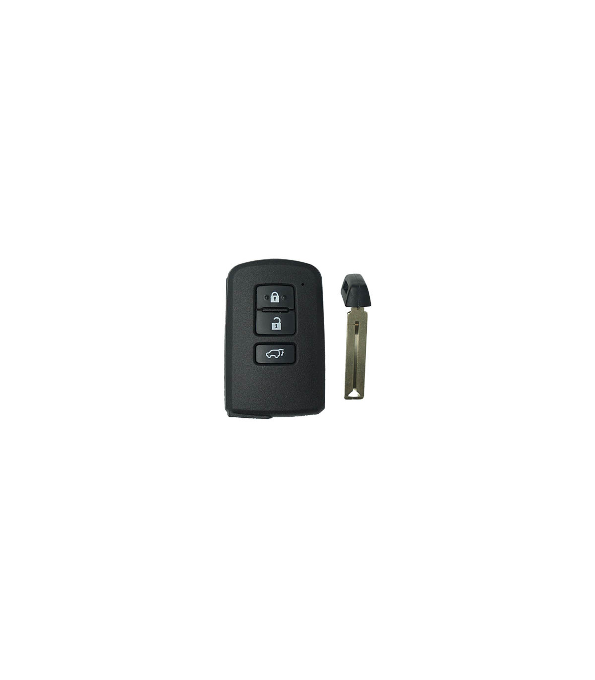 Coque 3 boutons compatible Toyota Rav 4 III (2013) Rav 4 IV (2014-2015) avec lame - photo 2