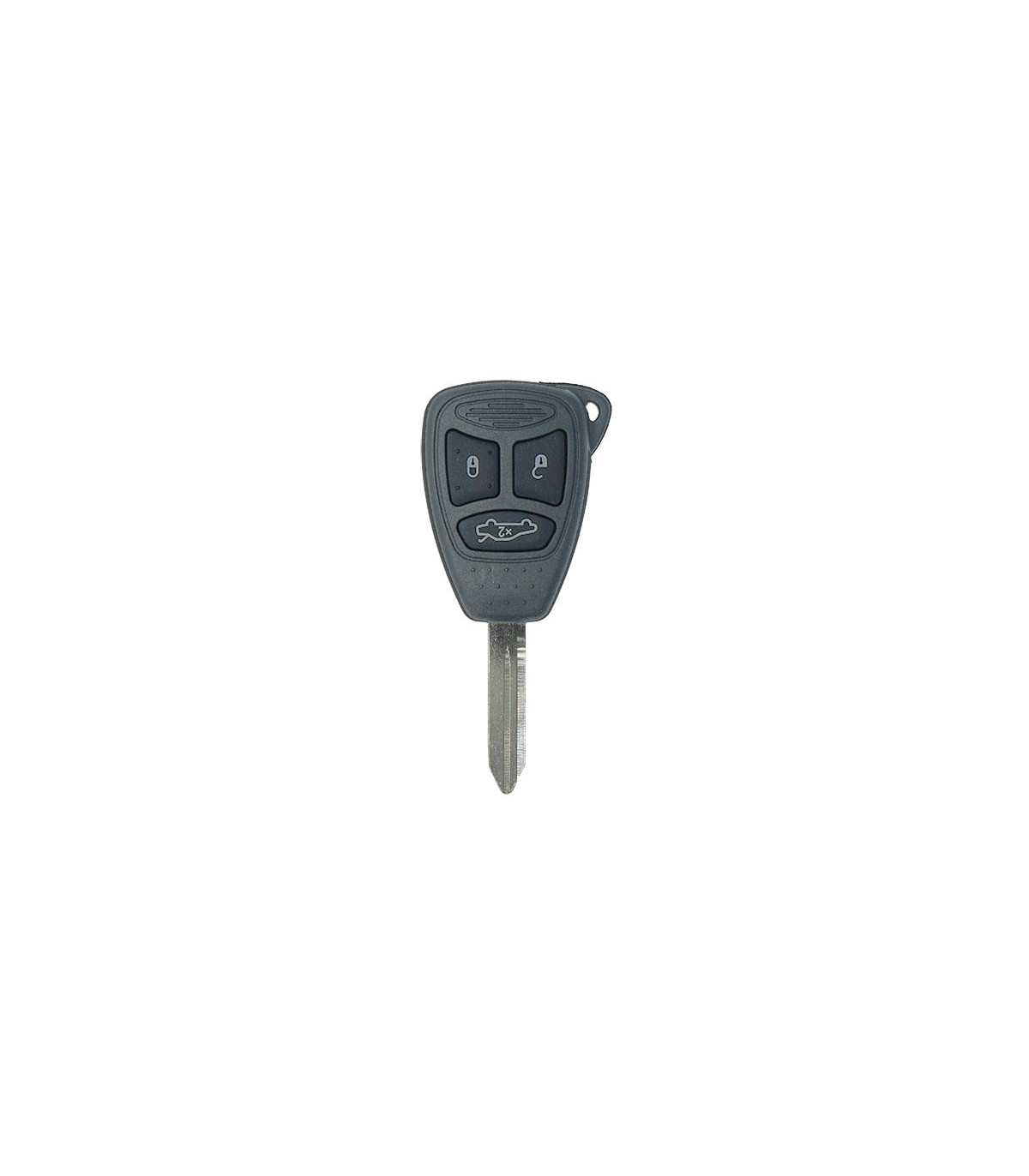 Coque de clés Chrysler 3 boutons, Lame CY24, Switch non fourni
