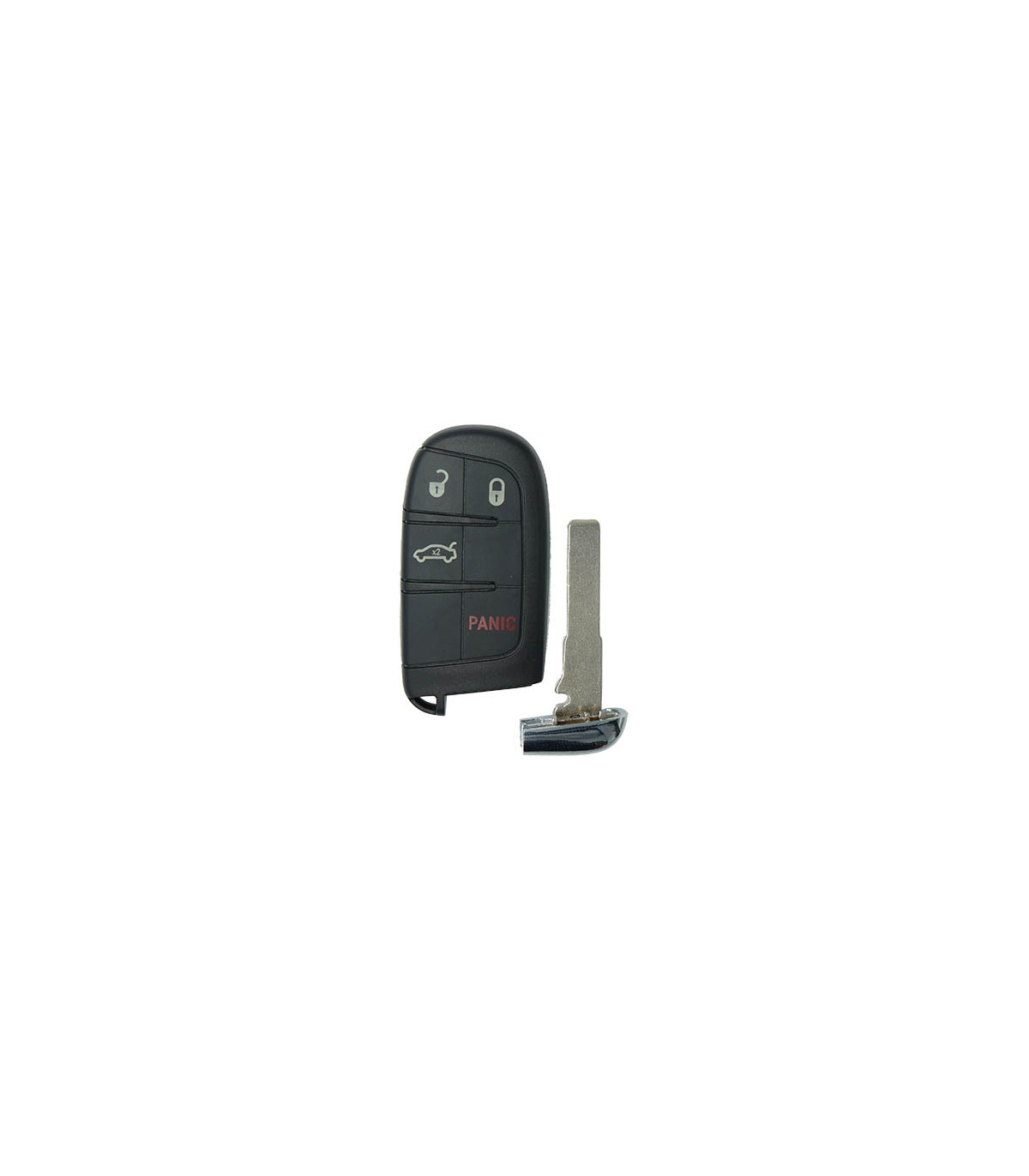 Coque de clé Chrysler Jeep Dodge Fiat 4 Boutons, Lame SIP22, Switch ST3 - photo 2