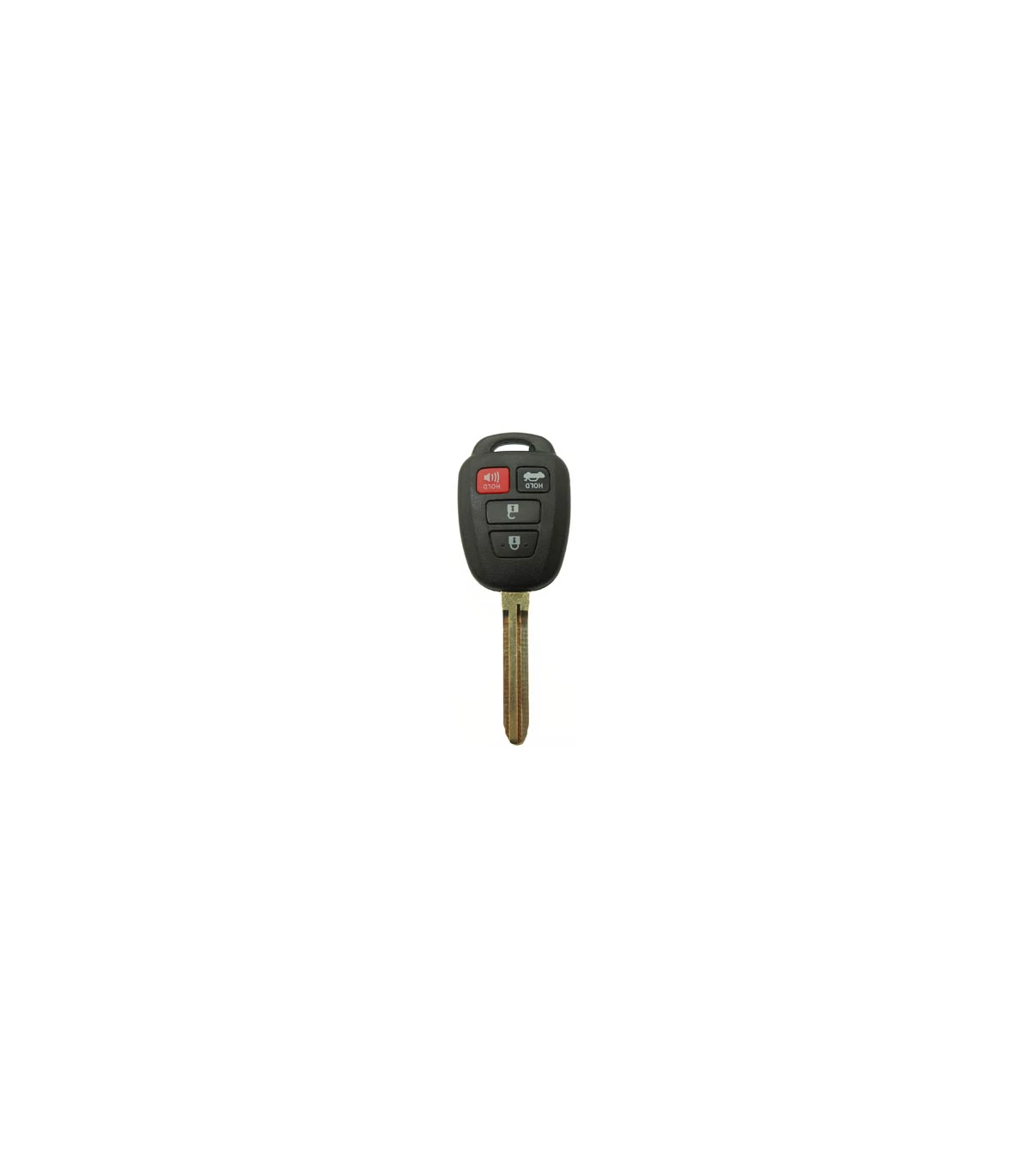Coque avec lame compatible Toyota 4 boutons Rav4 II années 2000 à 2006 - photo 2