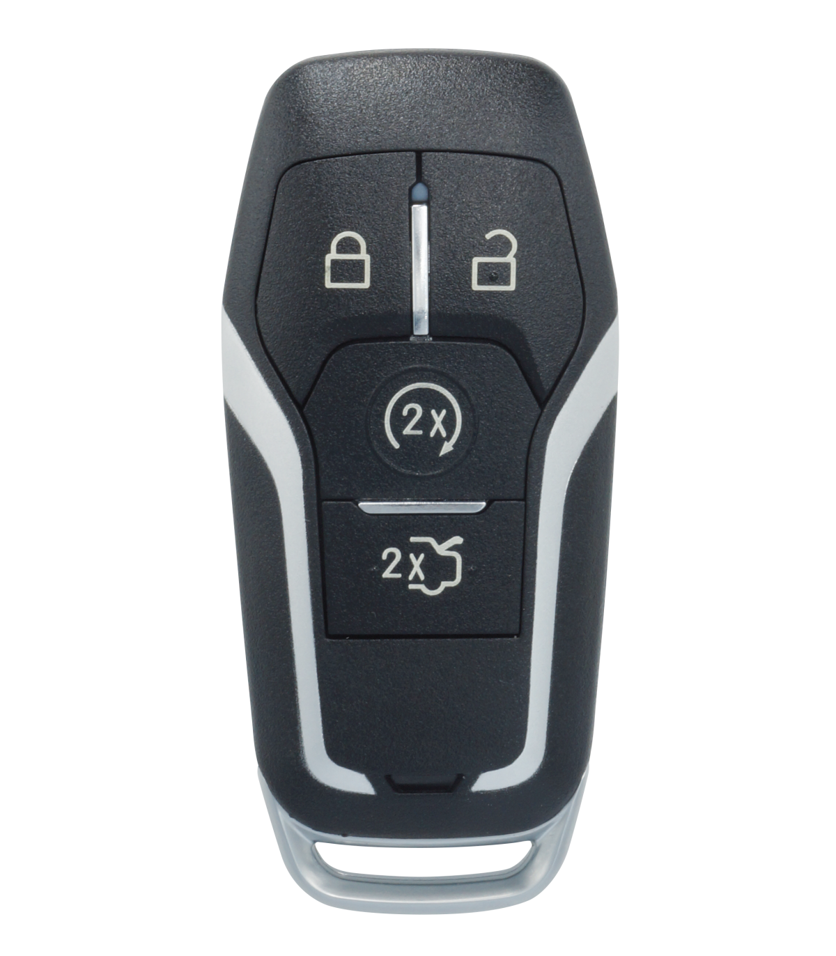 Coque de clé Ford 4 Boutons, Lame HU101, Switch ST3