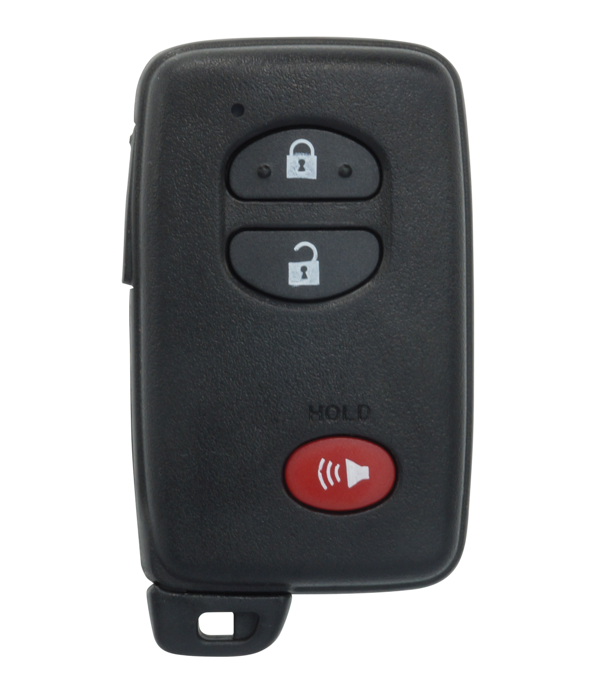 Coque compatible Toyota (Nord Américain) noire, 3 boutons fourni, avec lame TOY48