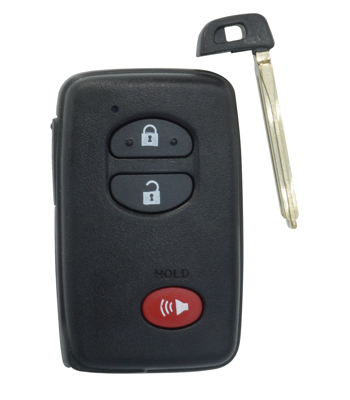 Coque compatible Toyota (Nord Américain) noire, 3 boutons fourni, avec lame TOY48 - photo 2