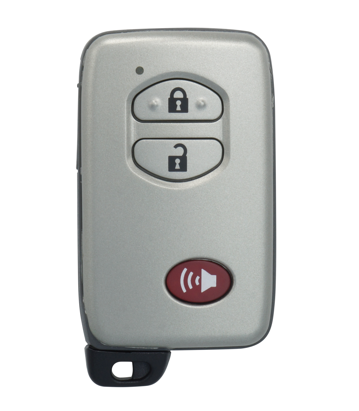 Coque compatible Toyota (Nord Américain) grise, 3 boutons fourni, avec lame TOY48