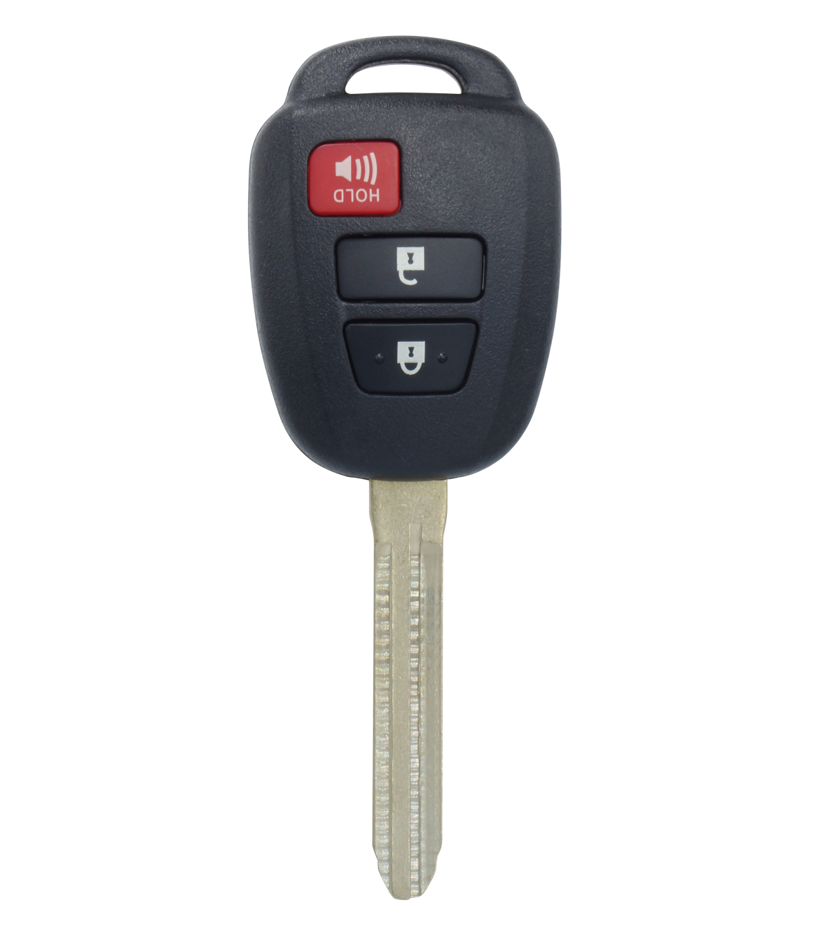 Coque compatible Toyota (NA) 3 boutons, 4 Runner, Auris, Camry, highlander, Land Cruiser, Prius, Rav4 etc...