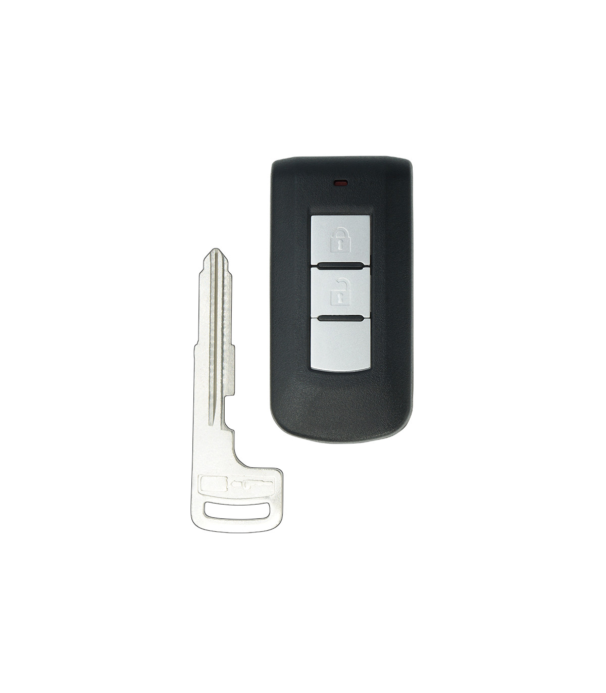 Coque de clé 2 boutons pour Mitsubishi, L200 (2015-2019), ASX (2010-2015), Grandis (2007-2009), Outlander (2012-2015) - photo 3