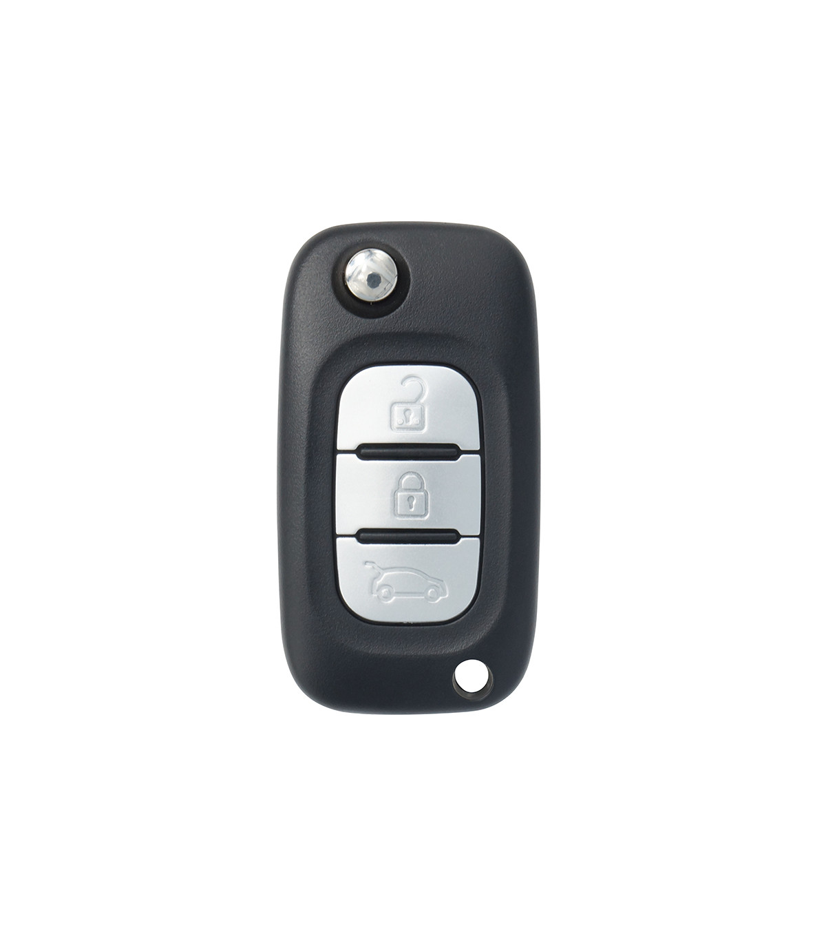 Coque de clé Renault 3 boutons pour Clio III, Master III, Modus, Trafic III