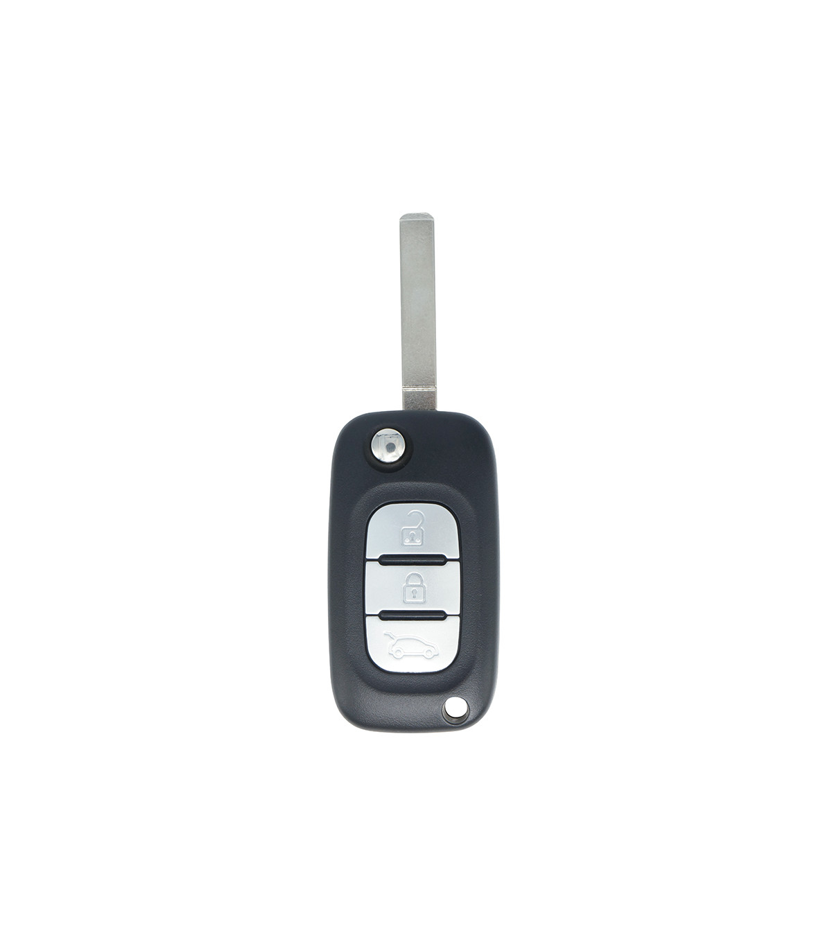 Coque de clé Renault 3 boutons pour Clio III, Master III, Modus, Trafic III - photo 2