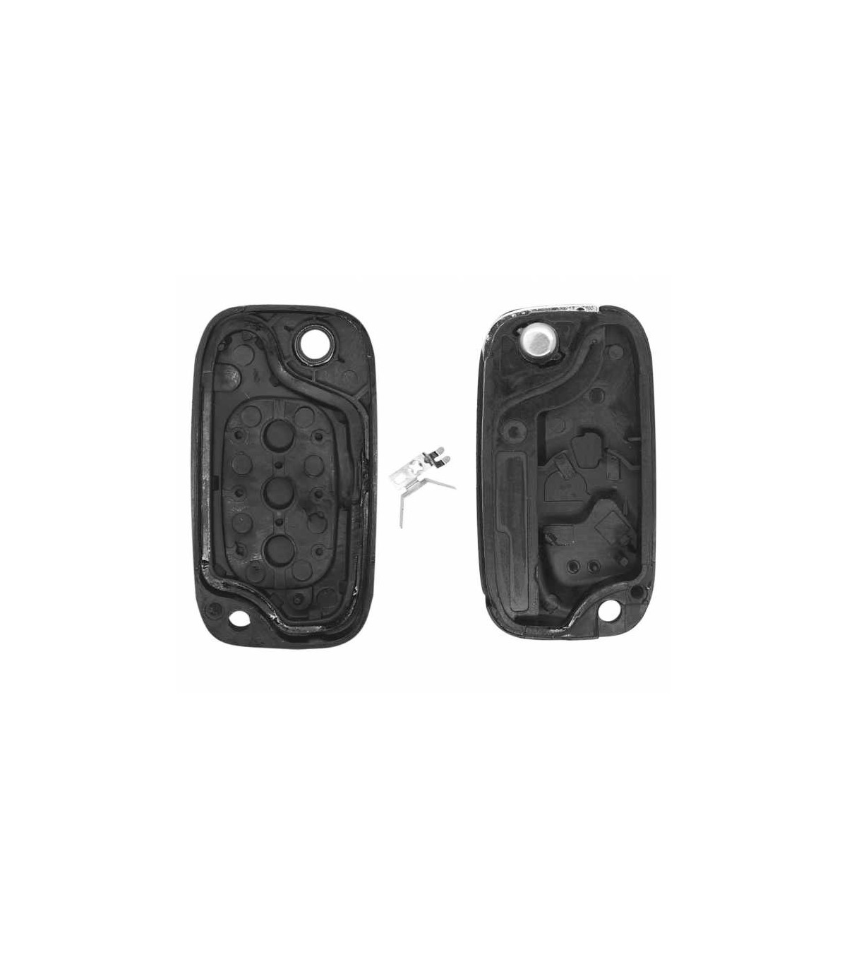 Coque de clé Renault 3 boutons pour Clio III, Master III, Modus, Trafic III - photo 3