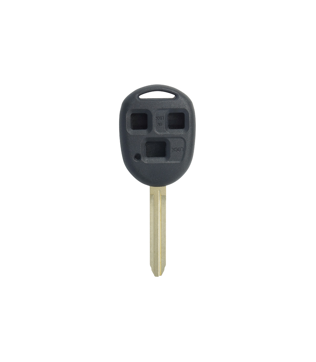 Coque clé 3 boutons Qualité supérieure pour Toyota Lame TOY43