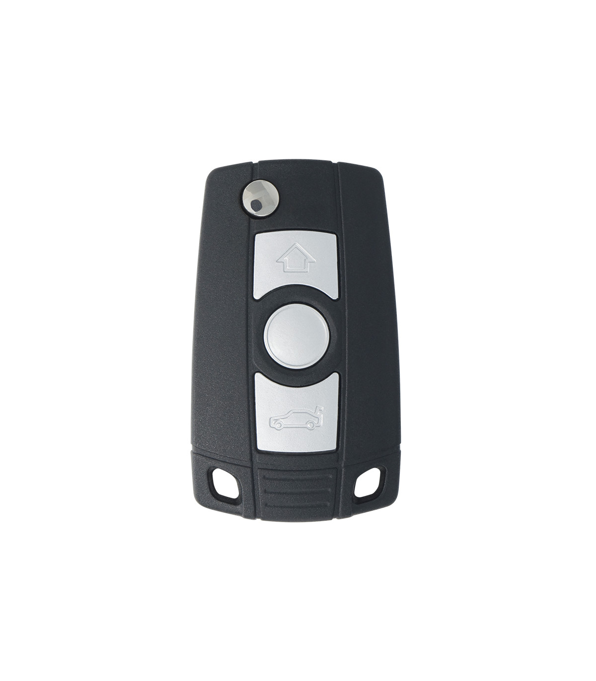 Coque clé BMW 3 boutons Lame HU92R modifiée compatible Série 3 E46, Série 5 E60/E61, X5 E53