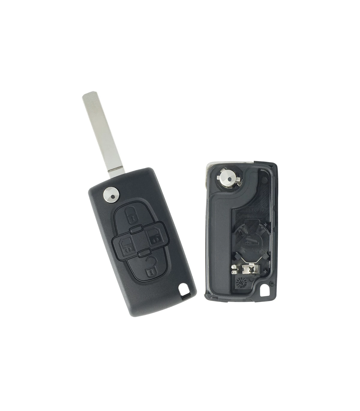Coque de clé Peugeot 4 boutons 1007 (2005-2009) - photo 2