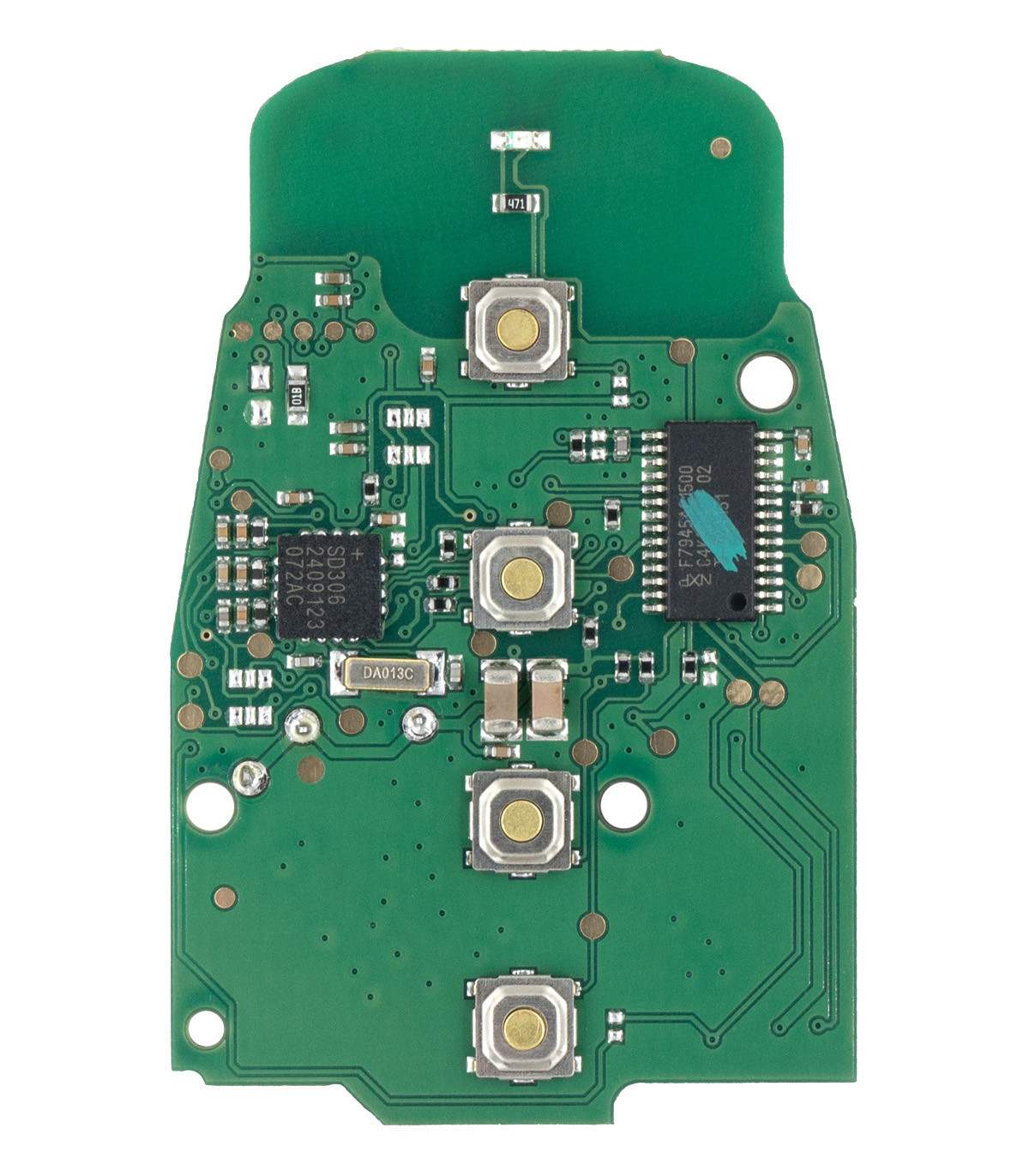 Audi BCM2, 868 Mhz, ID46 - PCF7945, 8T0959754D - photo 2