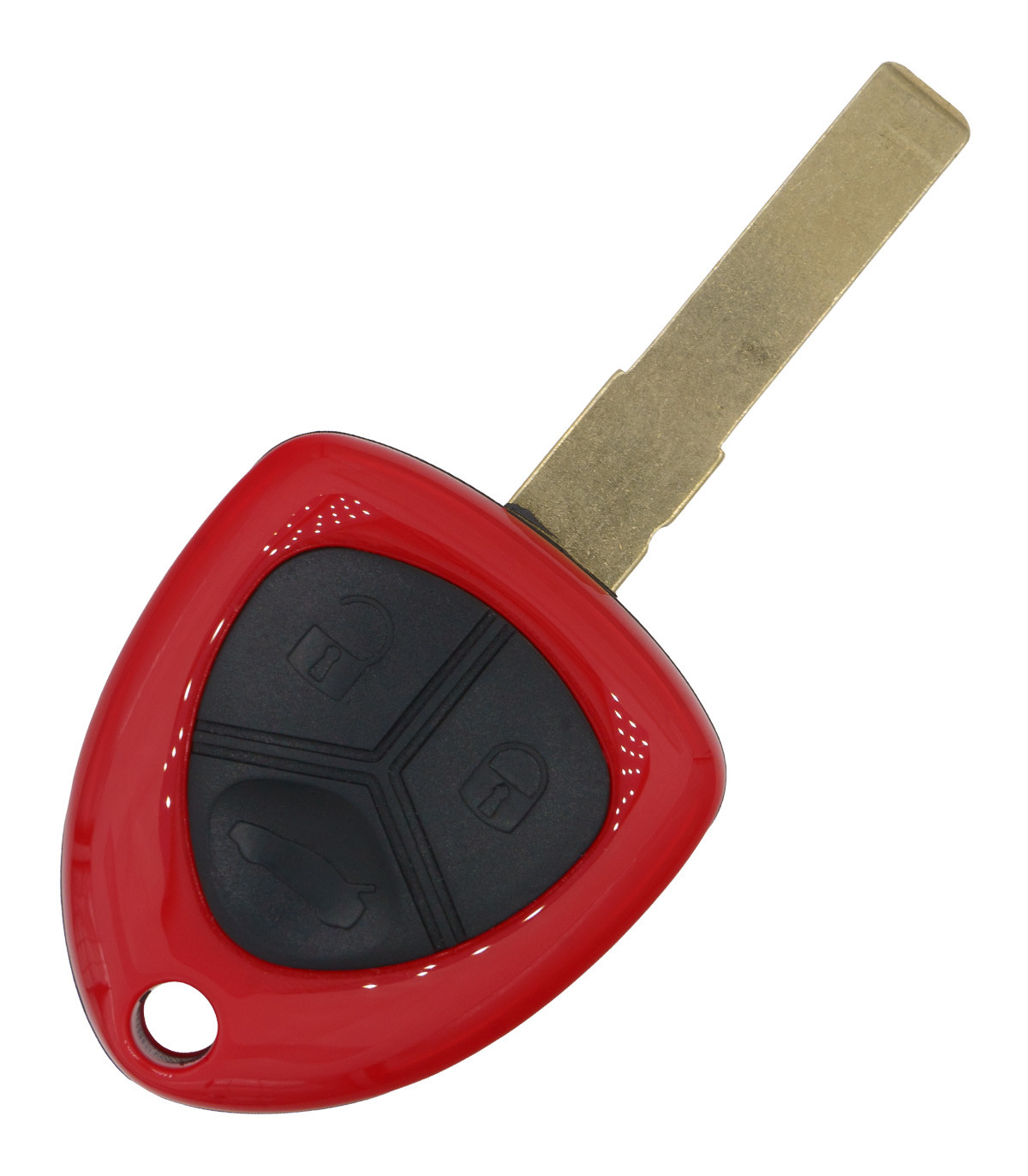 Ferrari compatible 458, 612, 599, California, FF, 3 boutons ID48 SIP22