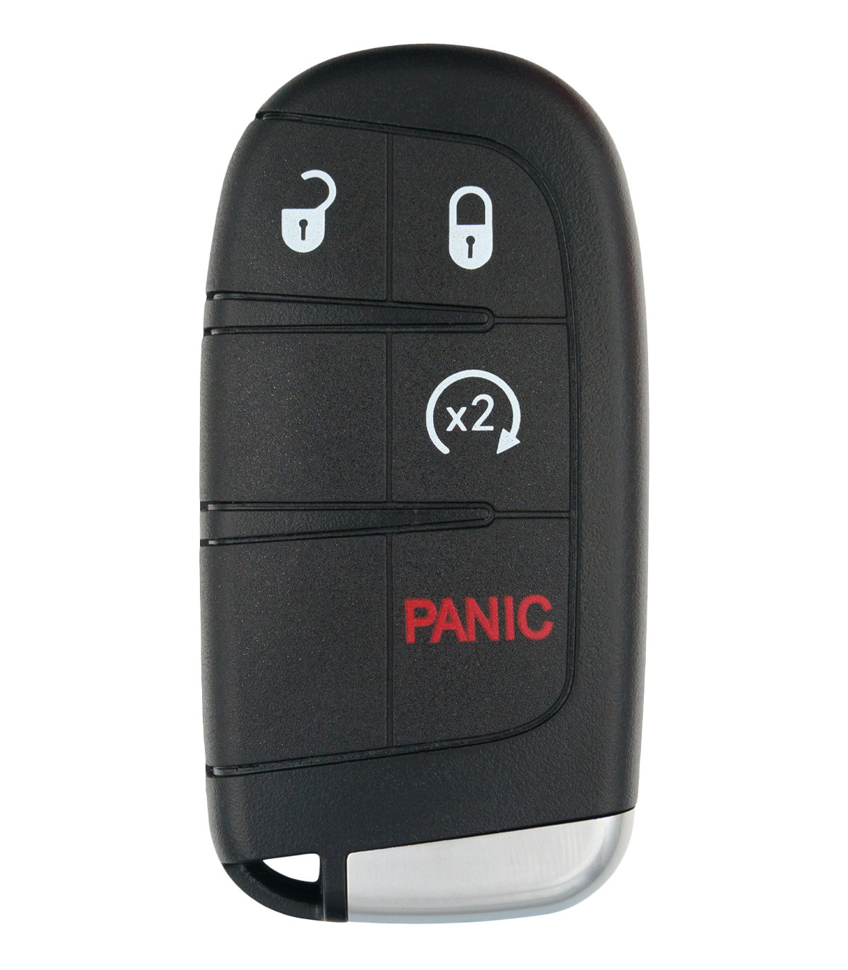Télécommande Autel 4 boutons style Fiat, Jeep, Dodge, Chrysler lame CY24 - Mains libres
