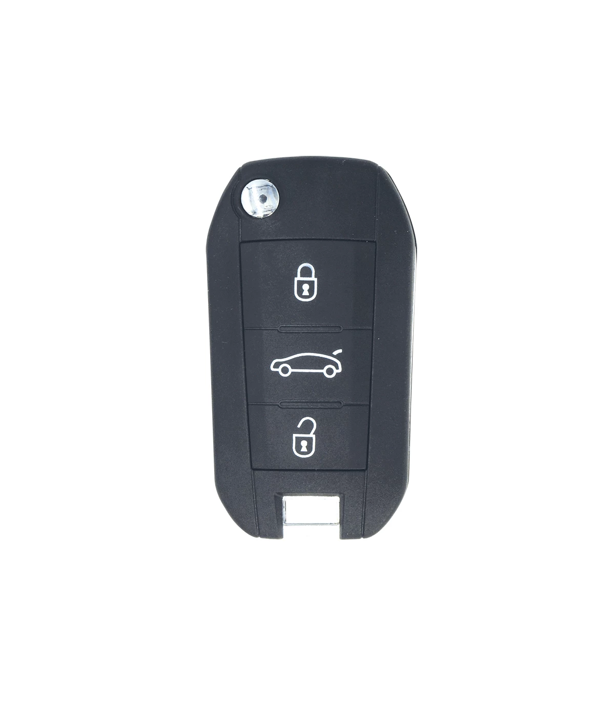Coque de clé 3 boutons Peugeot 208 / 2008 / 308 / 3008 lame VA2 - photo 3
