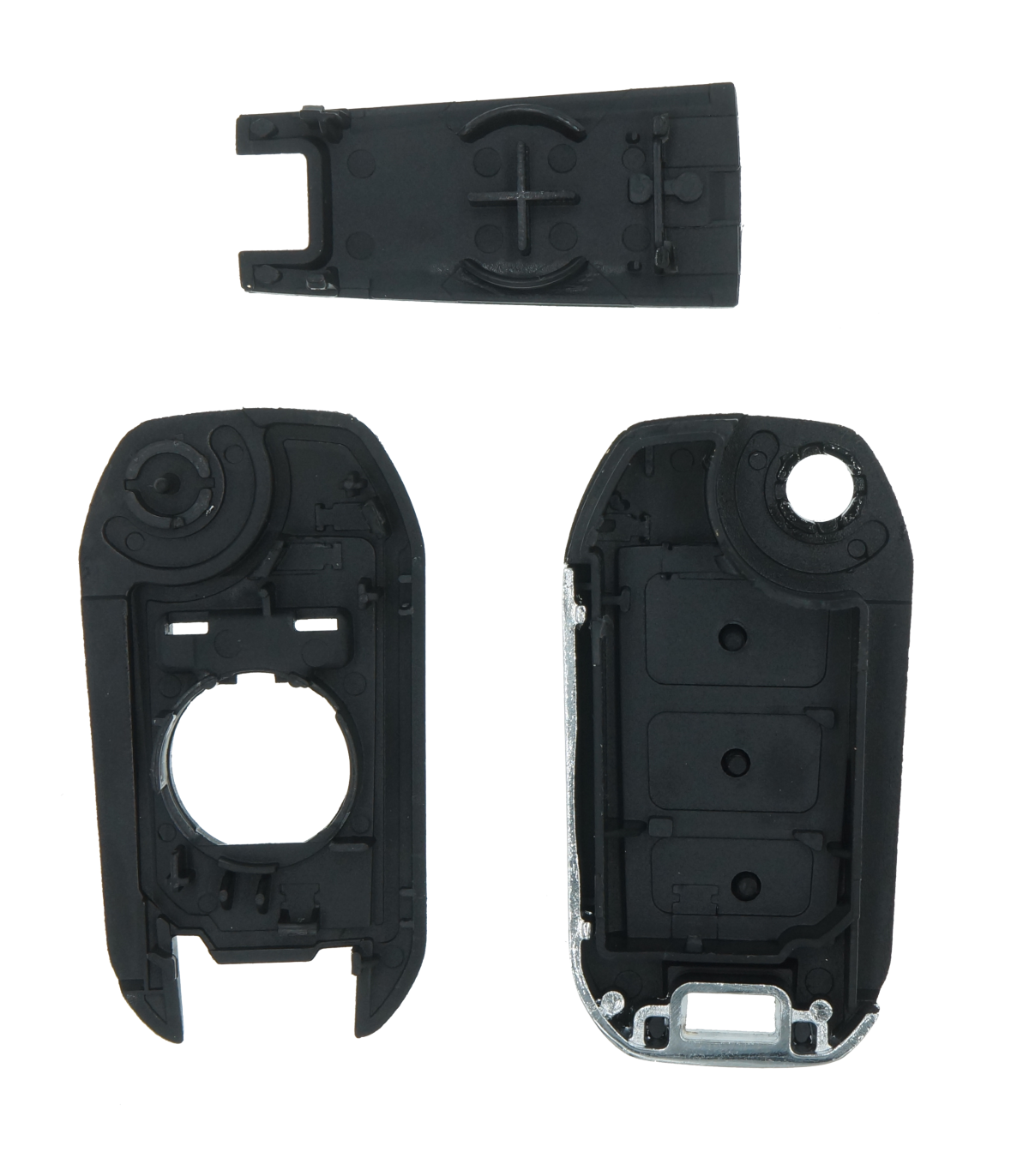Coque de clé 3 boutons Peugeot 208 / 2008 / 308 / 3008 lame VA2 - photo 2
