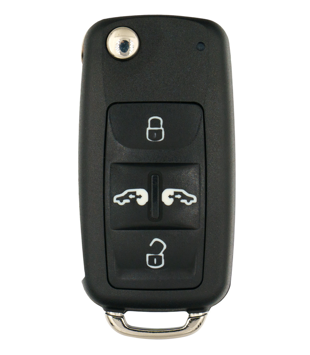 Coque de clé 4 boutons Volkswagen Transporter, Sharan, Caravelle