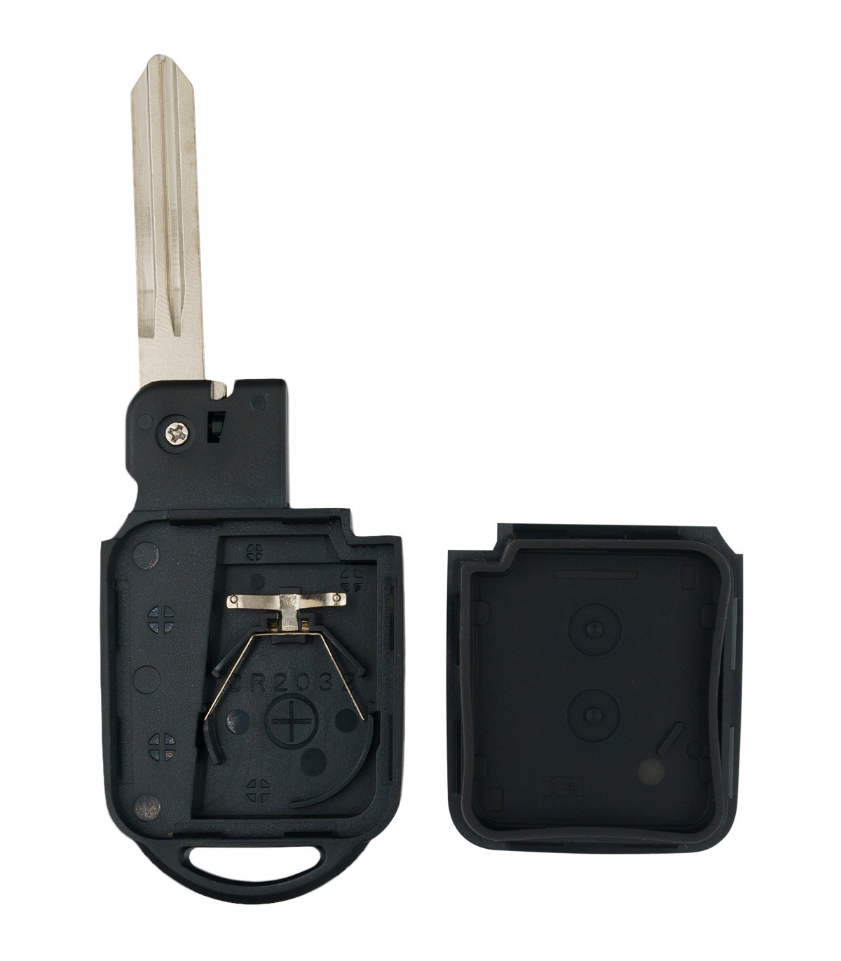 Coque clé 2 boutons pour Nissan Micra, Note, X-Trail, Qashqai, Pathfinder - photo 2